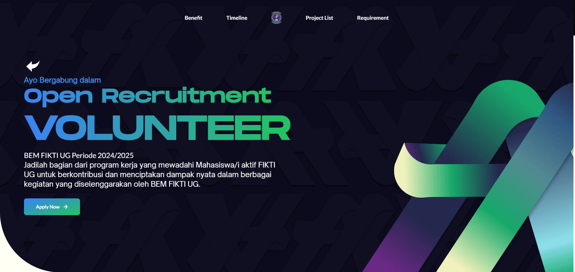 Oprec Volunterr BEM FIKTI