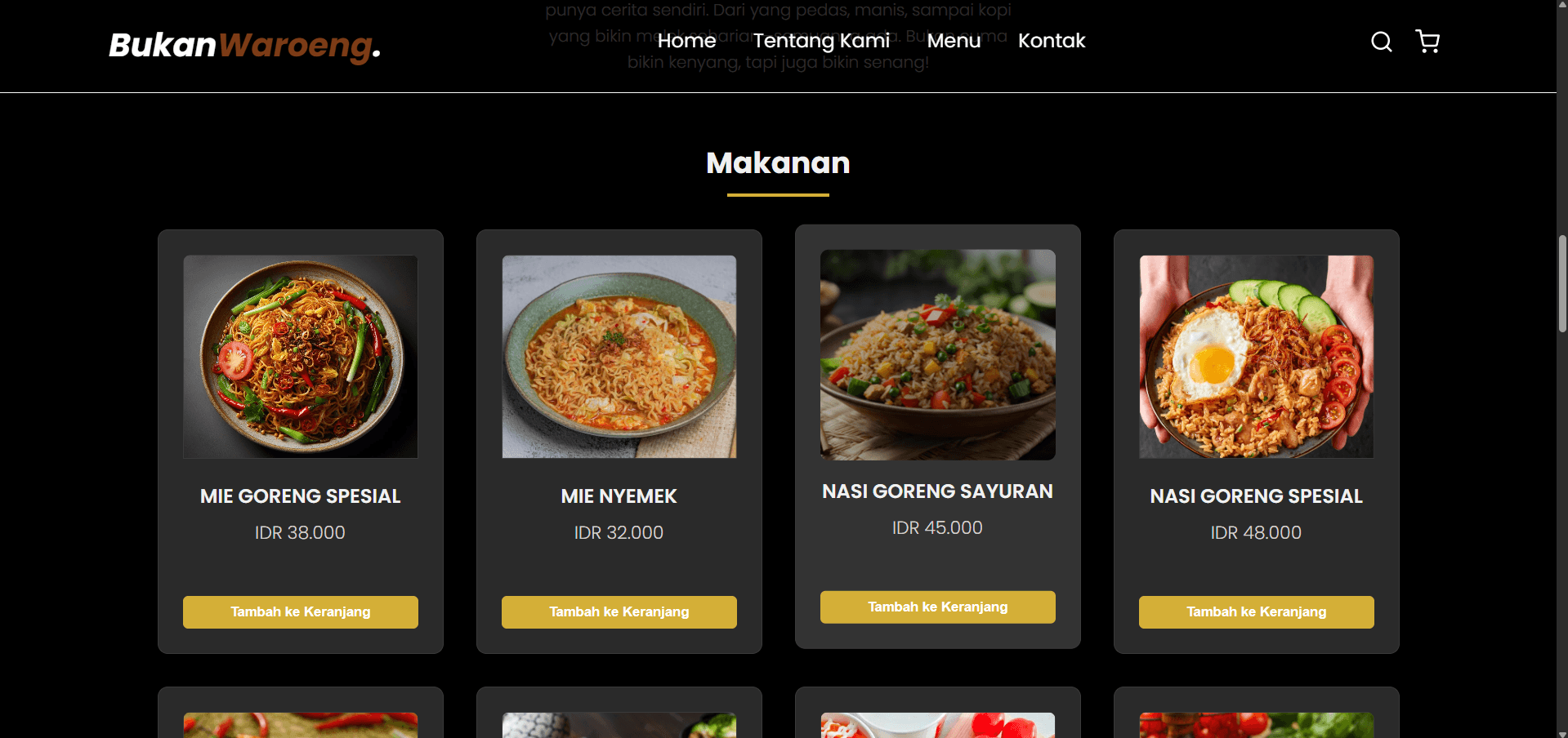 bukan-waroeng main screenshot